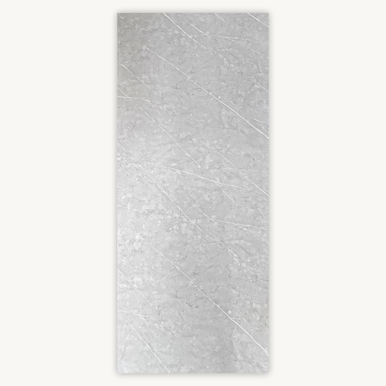Lámina Tipo Mármol Brillante PVC | Calacatta Gris - Decorativo - Almacora