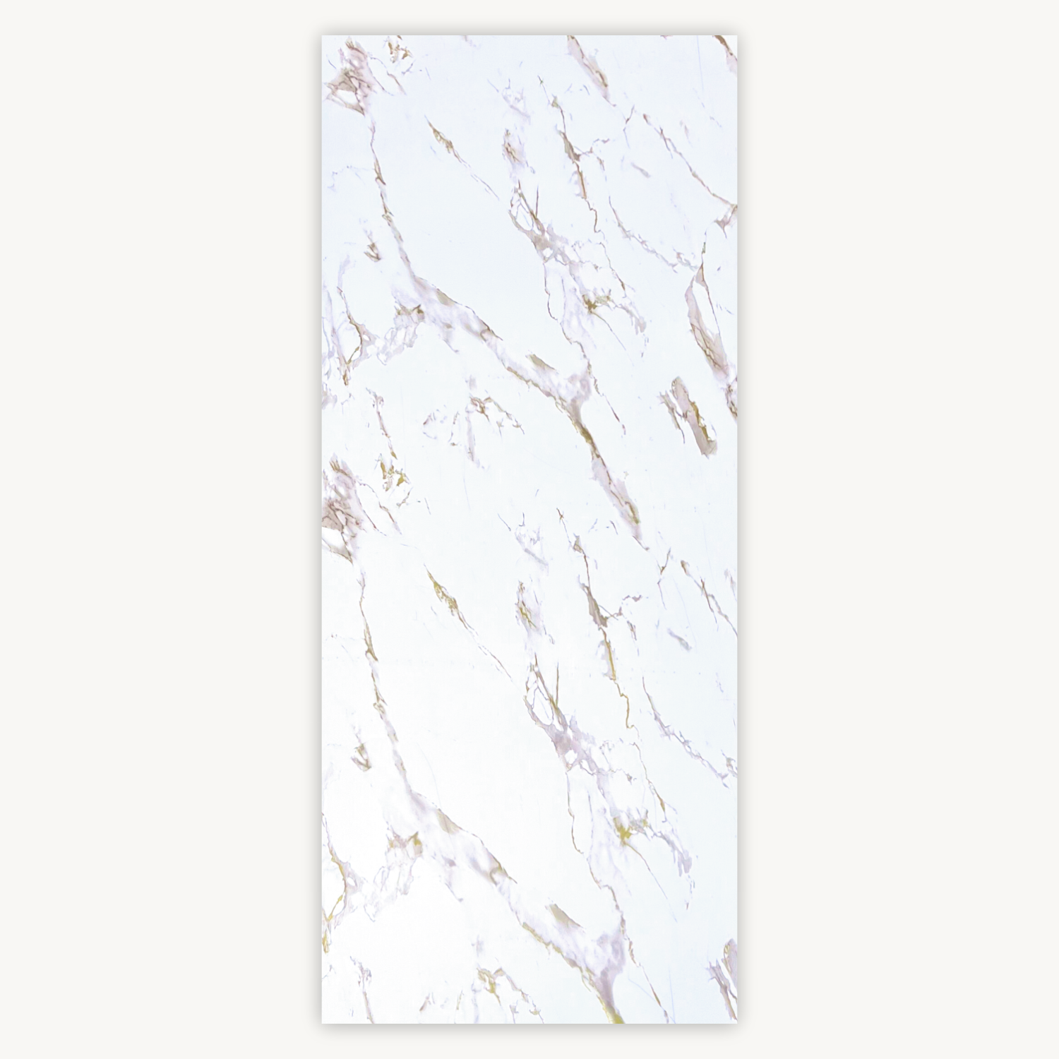 Lámina Tipo Mármol Mate PVC | Calacatta Oro - Decorativo - Almacora
