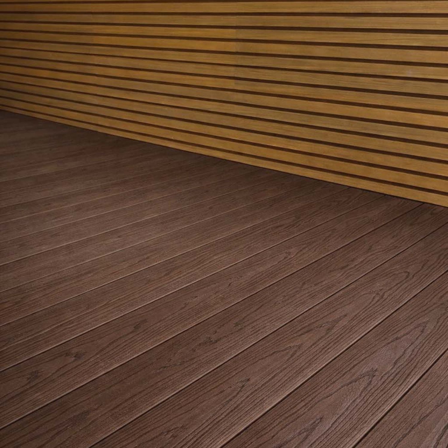 Piso Deck Chocolate WPC | Revestimiento para Exteriores | Almacora - Almacora