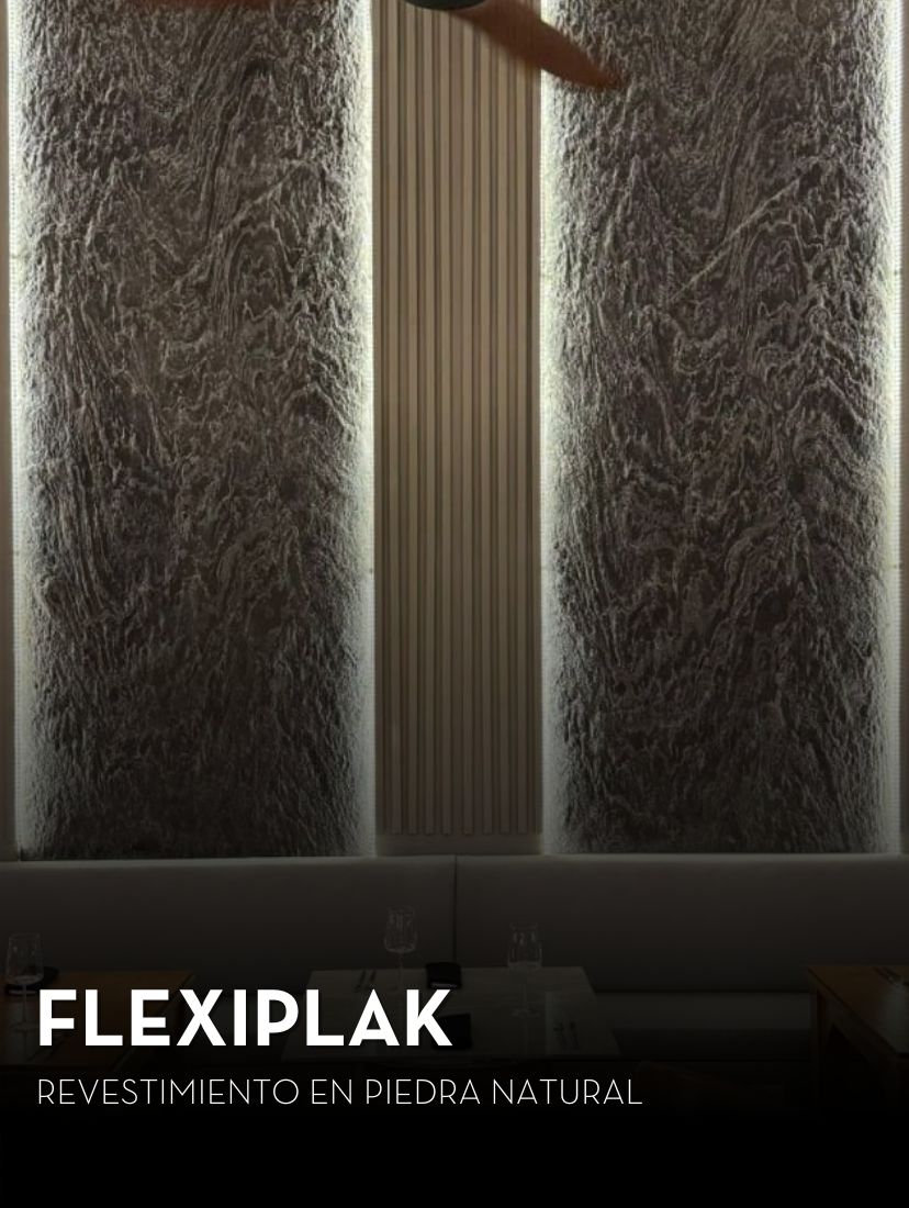 Flexiplak piedra flexible natural almacora laminas