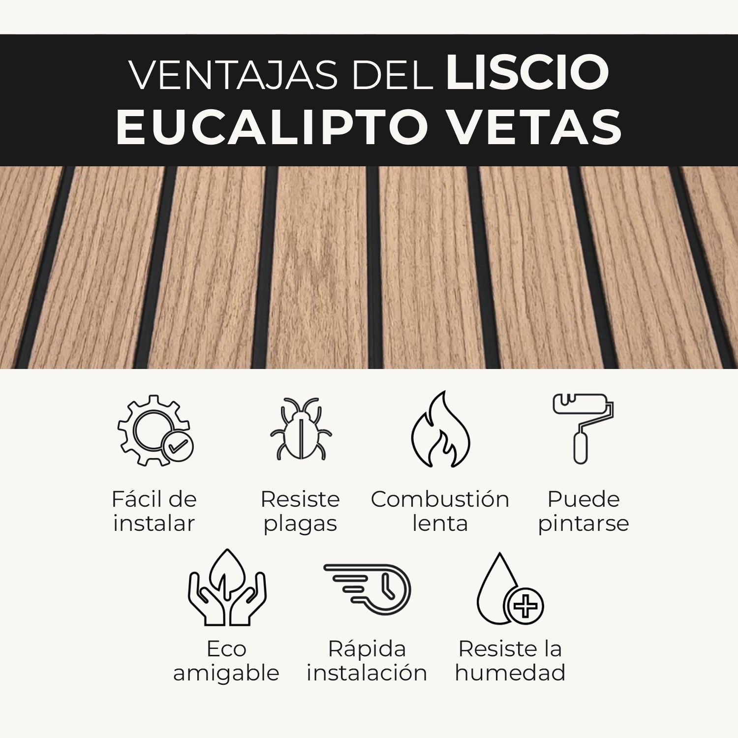 LISCIO EUCALIPTO VETAS - Almacora