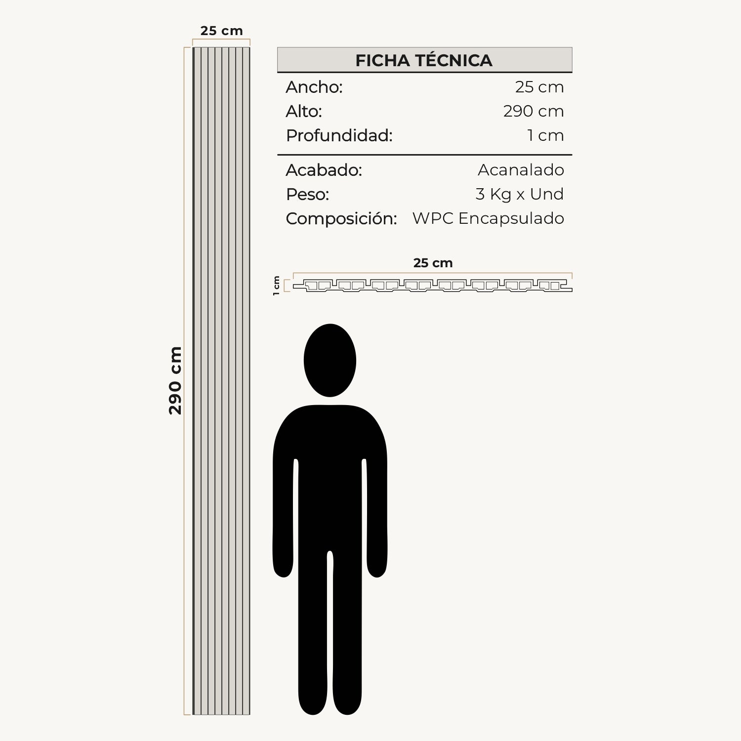 LISCIO TECA PLUS - Almacora