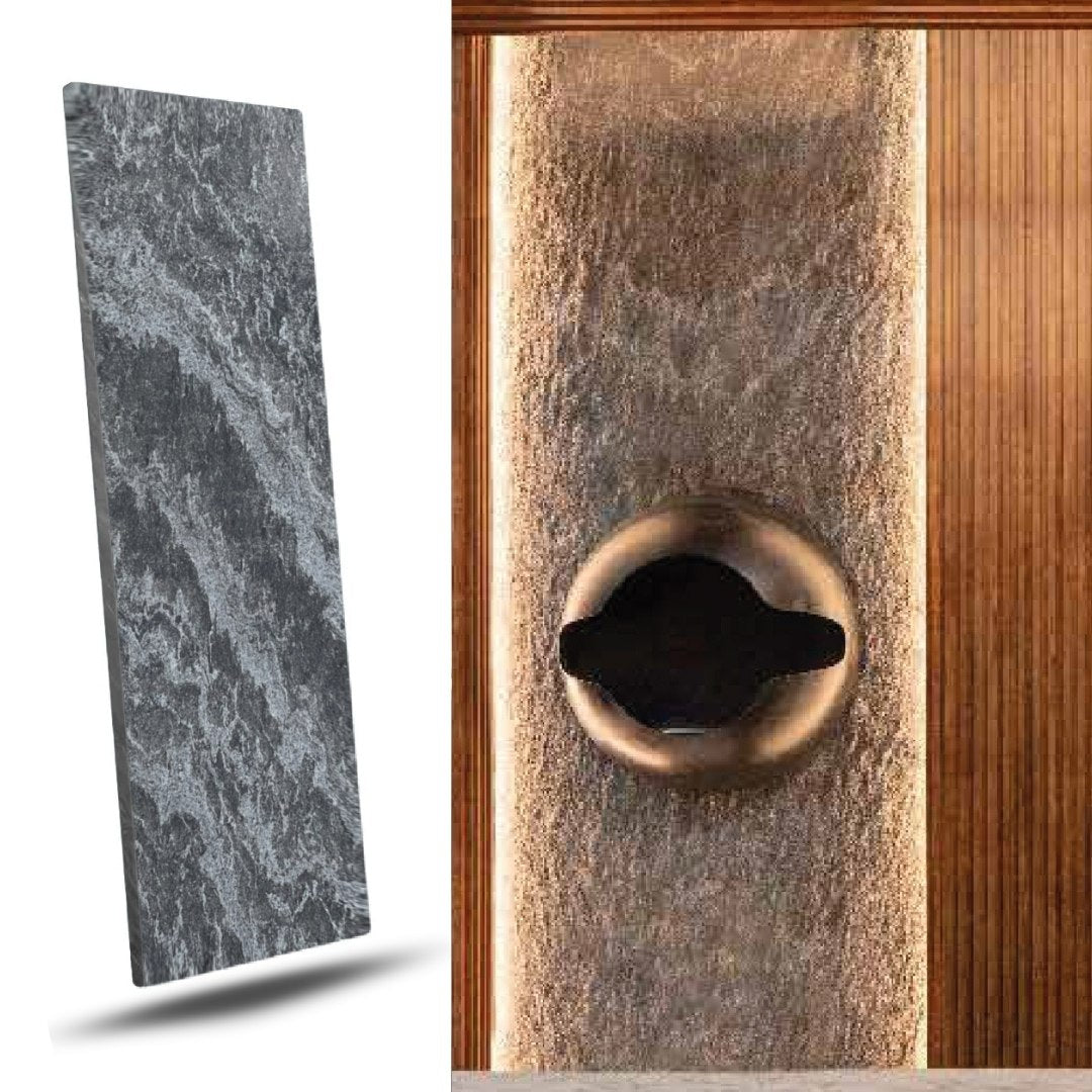 Láminas de Piedra Natural- Flexiplack Grafito - Almacora