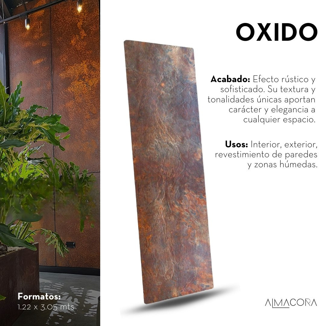 Láminas de Piedra Natural - Flexiplack Oxido - Almacora