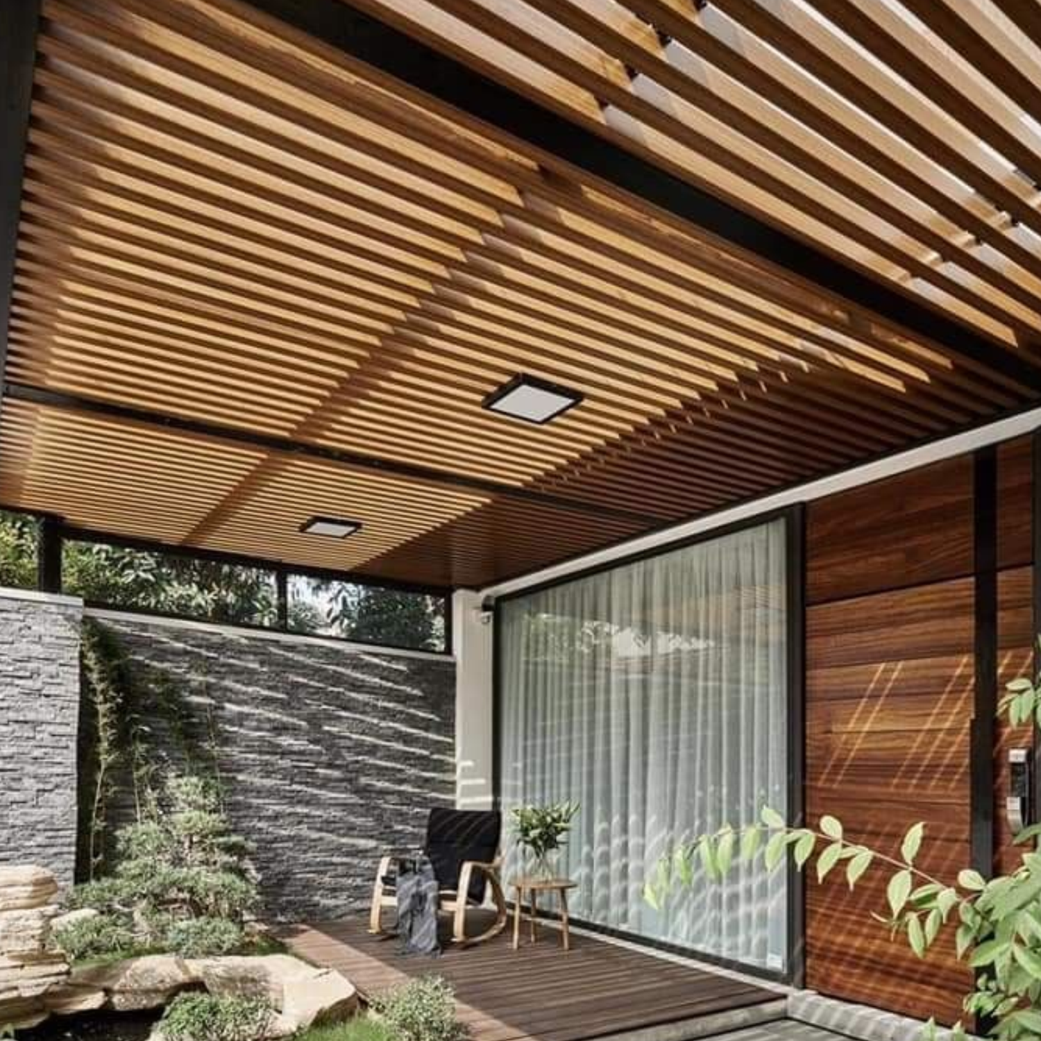 Listón Mini Nastro Exterior WPC | Listón Decorativo Maple | Almacora - Almacora