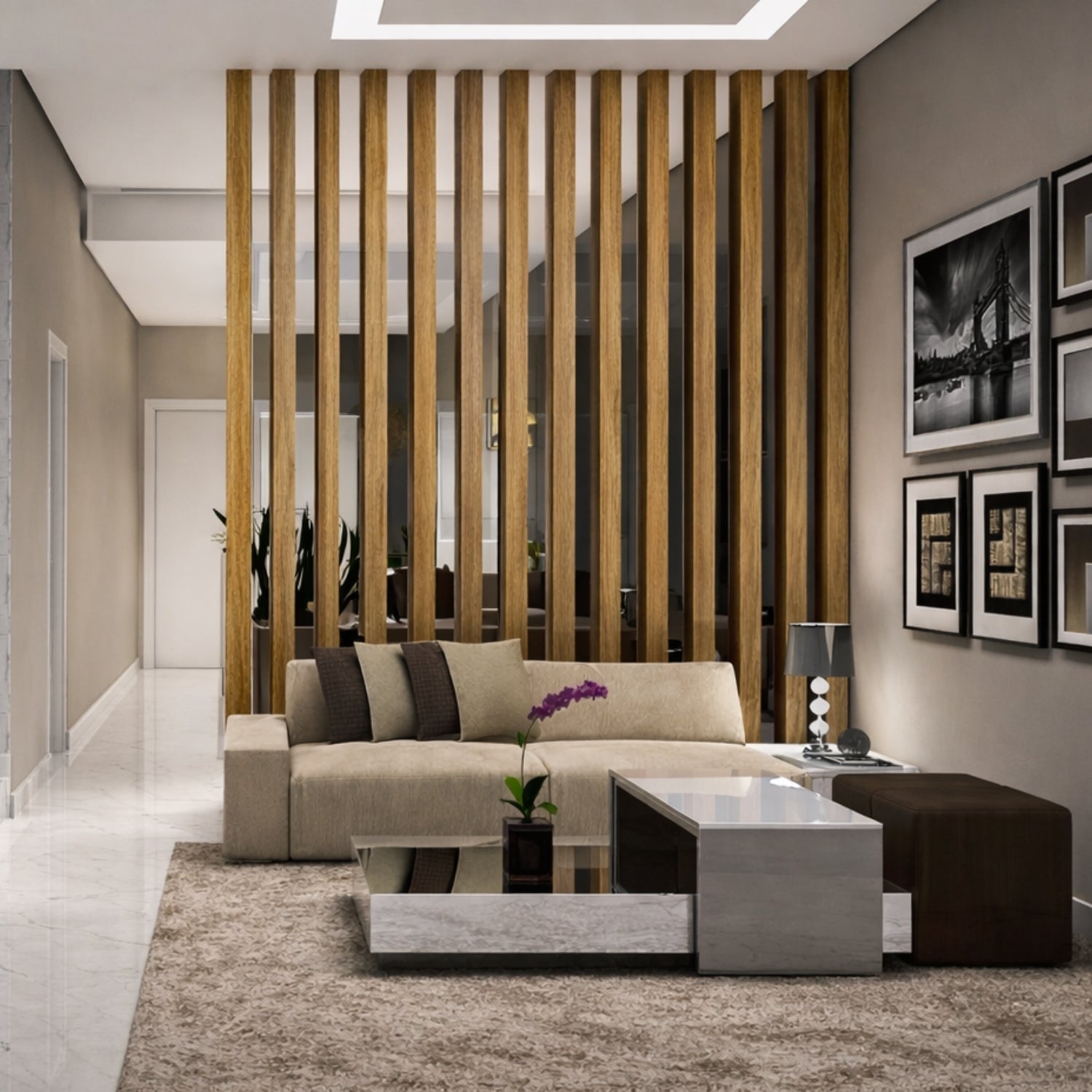 Panel WPC Nastro Interior | Nastro Matiz | Revestimiento para Interiores - Almacora