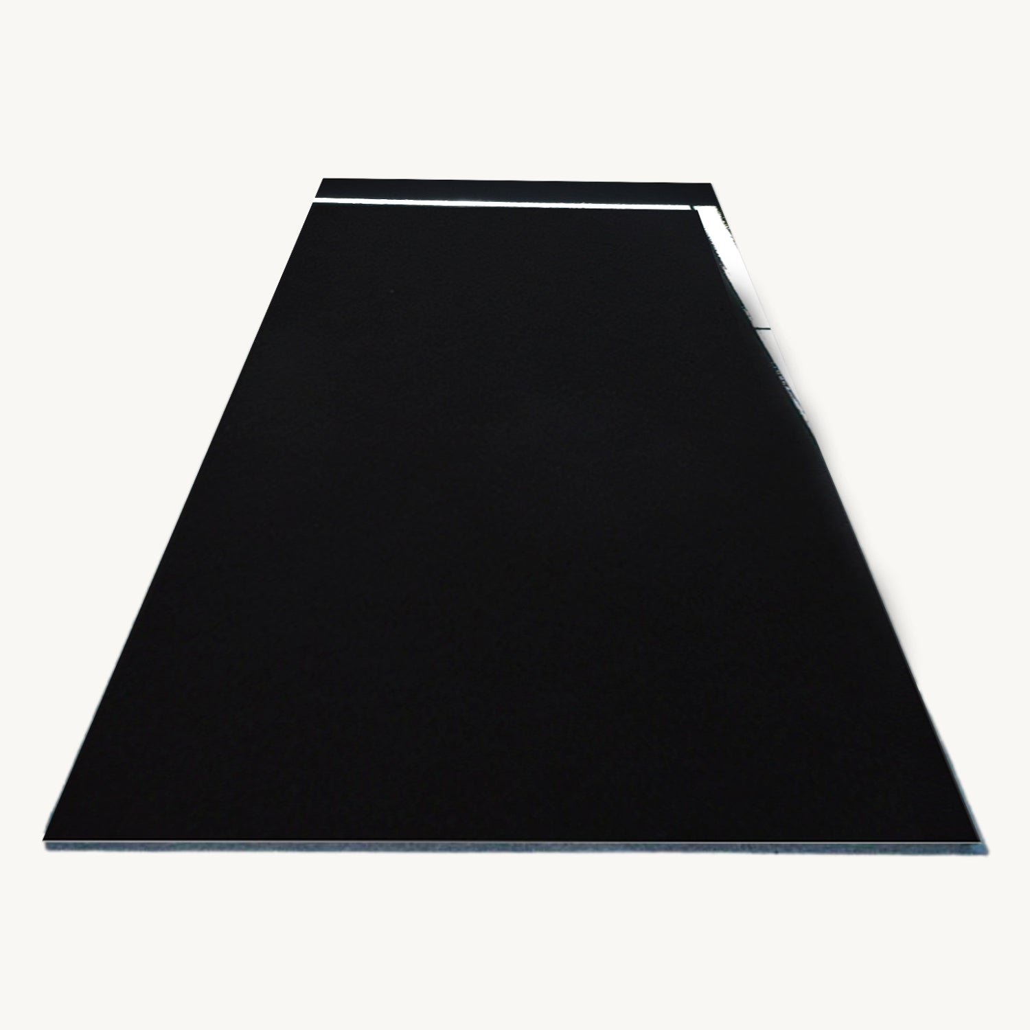 Lámina Piatto Tipo Espejo Negro – Revestimiento Decorativo Moderno - Almacora