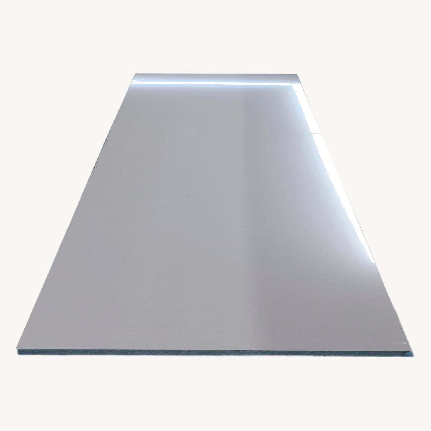 Lámina Piatto Tipo Espejo Plata – Revestimiento Decorativo Moderno - Almacora