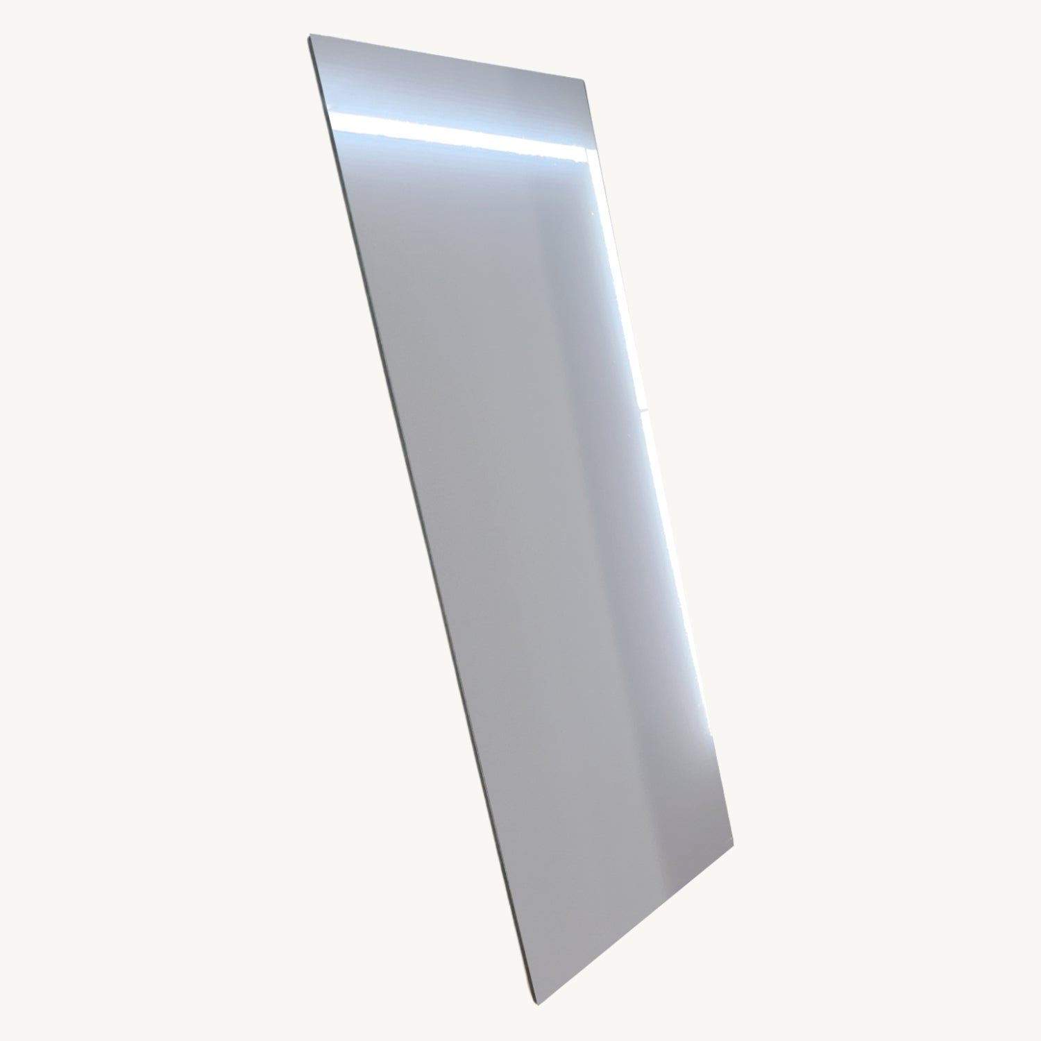 Lámina Piatto Tipo Espejo Plata – Revestimiento Decorativo Moderno - Almacora