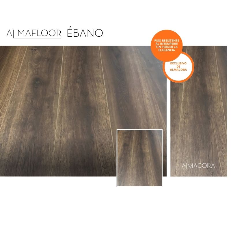 Pisos spc Almafloor ebano almacora