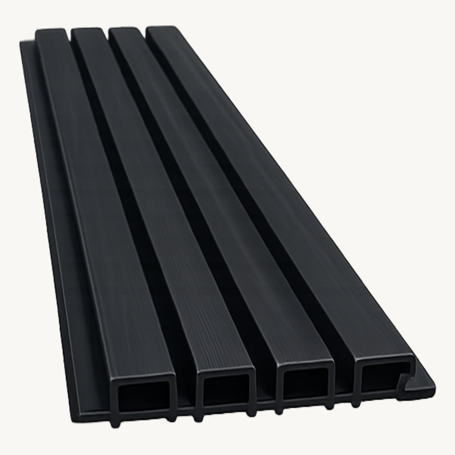 Panel Távola WPC Exterior | Revestimiento Negro | Almacora - Almacora