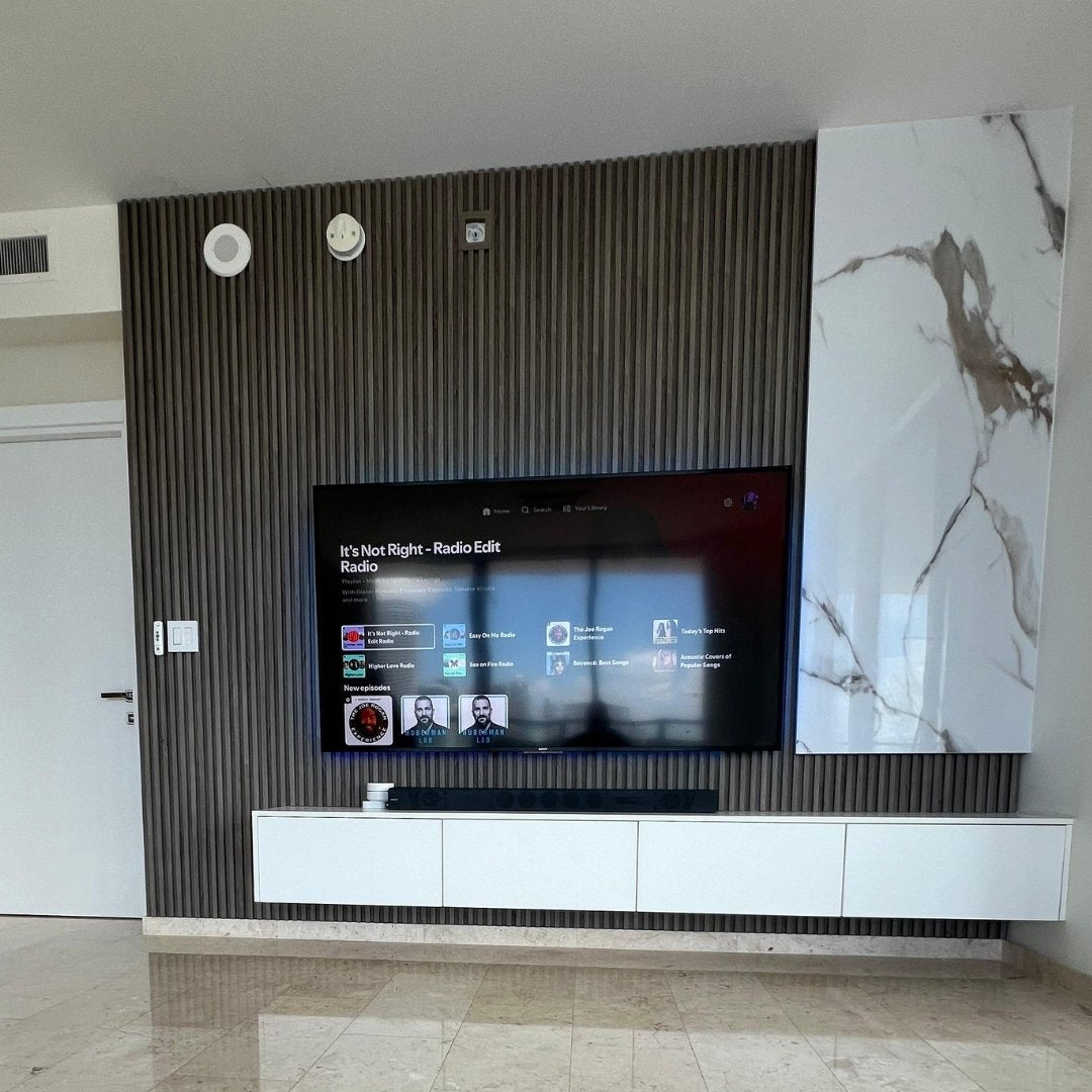 Láminas PVC Tipo Mármol Oro | Revestimiento Interior - Almacora