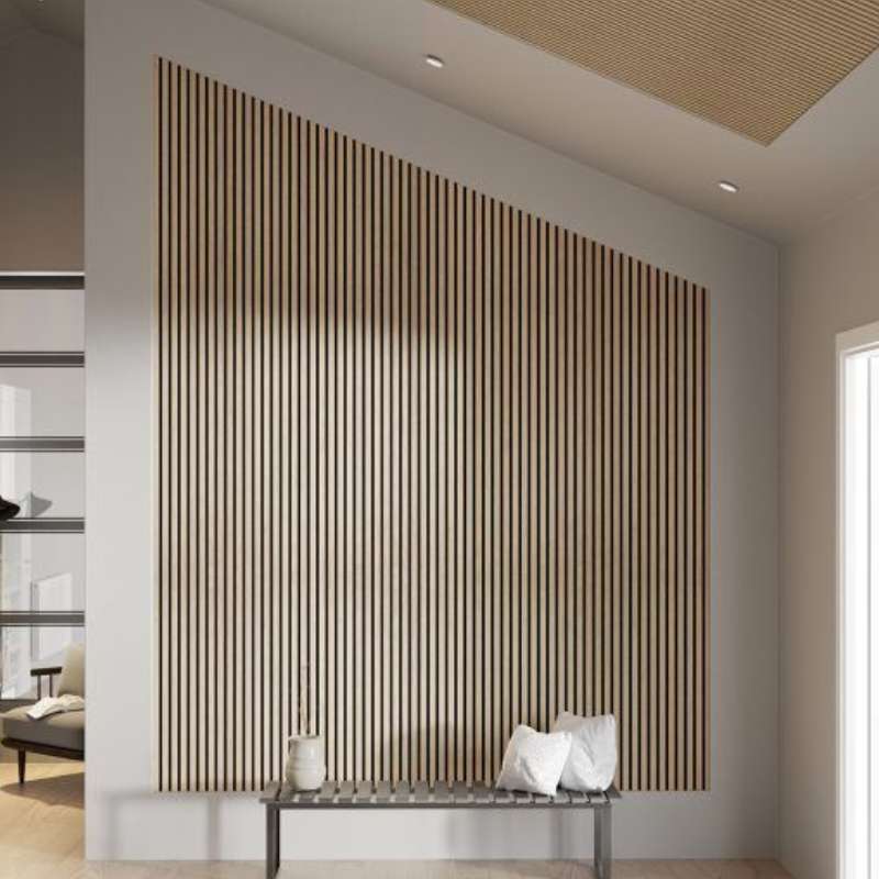 Panel Acústico Decorativo | MDF Akupanel Eucalipto | Almacora - Almacora