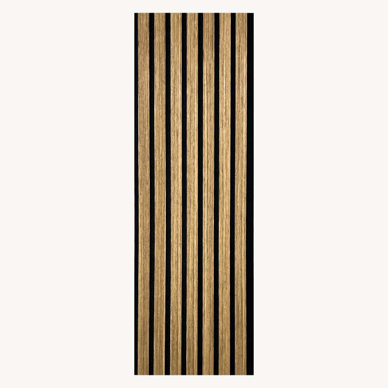 Panel Acústico Decorativo | MDF Akupanel Teca | Almacora - Almacora