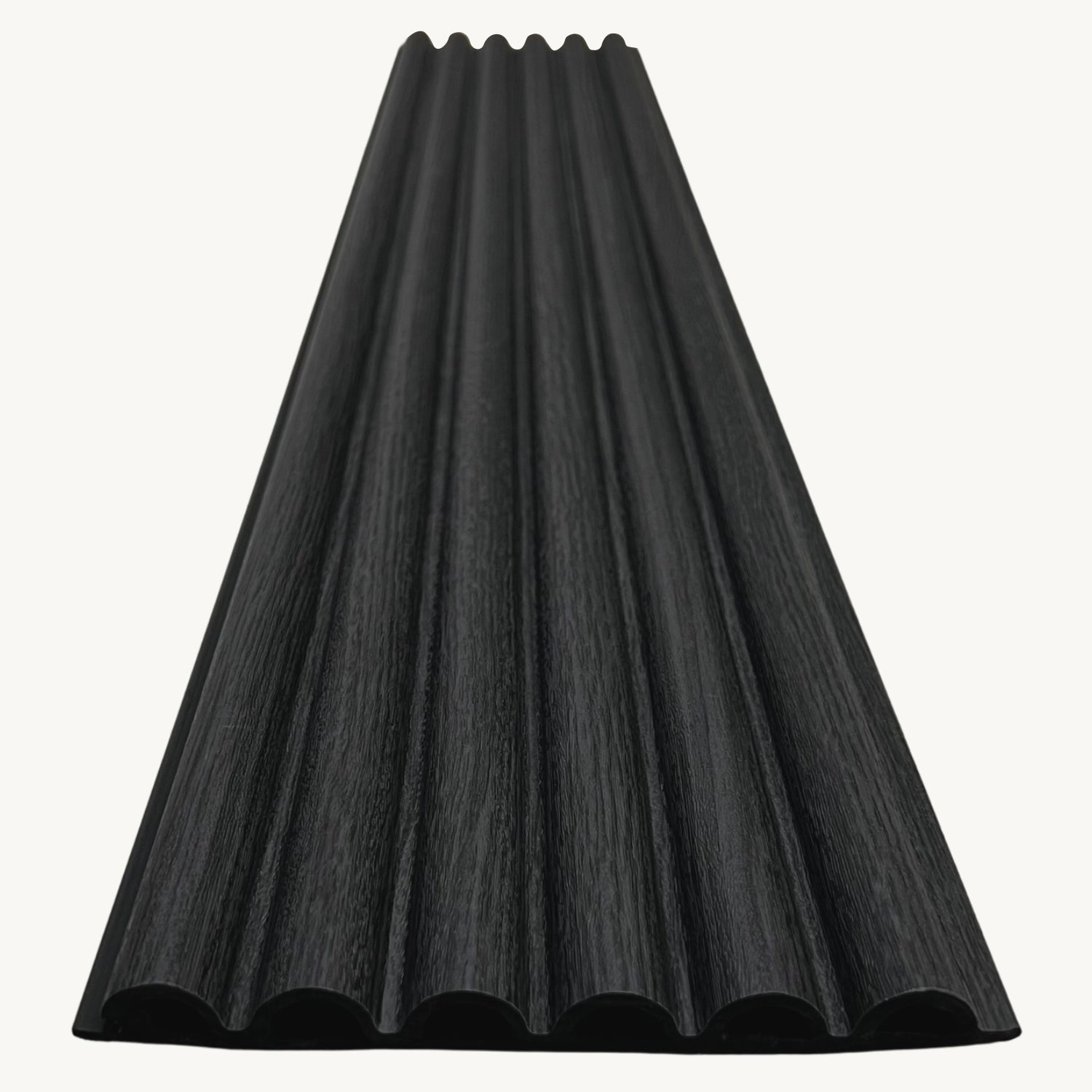 Panel WPC Arco | Negro Decorativo | ALMACORA - Almacora