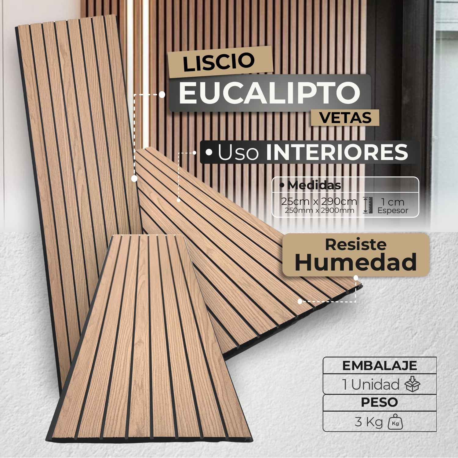 LISCIO EUCALIPTO VETAS - Almacora