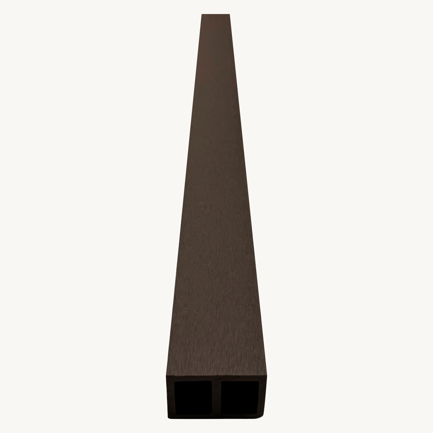 Listón Mini Nastro Exterior WPC | Listón Decorativo Chocolate | Almacora - Almacora