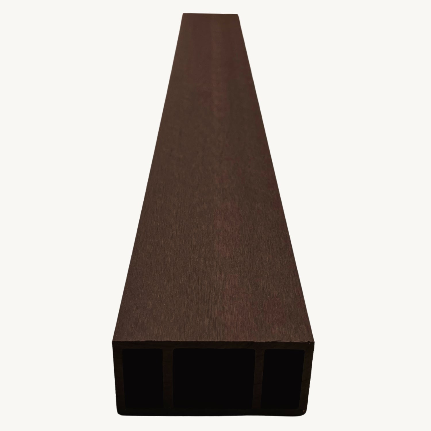 Listón Nastro Exterior WPC | Listón Decorativo Chocolate | Almacora - Almacora