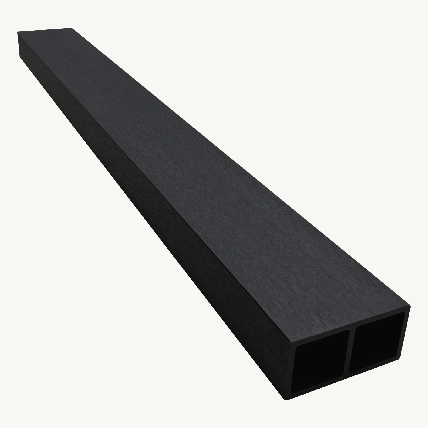 Listón Nastro Exterior WPC | Listón Decorativo Negro | Almacora - Almacora