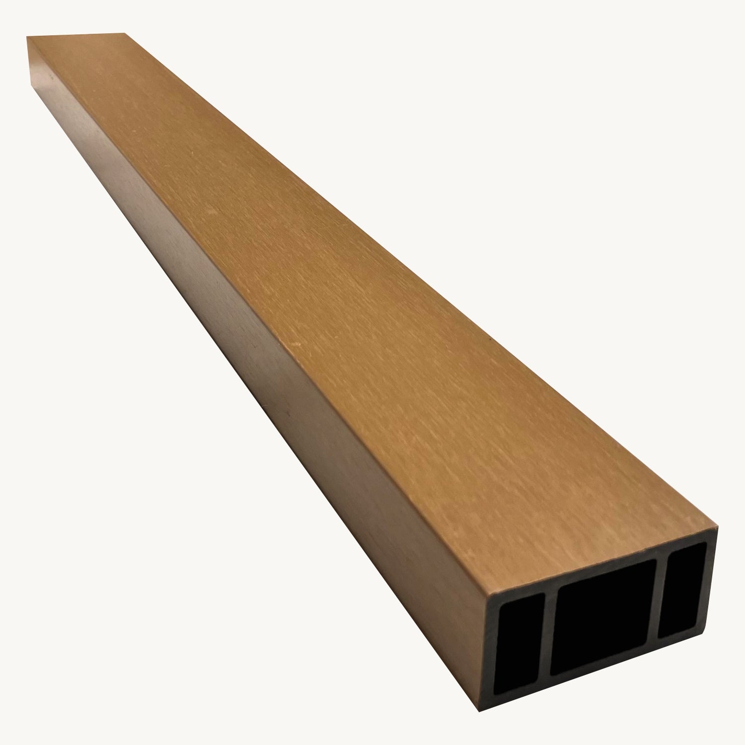 Listón Nastro Exterior WPC | Listón Decorativo Teca | Almacora - Almacora