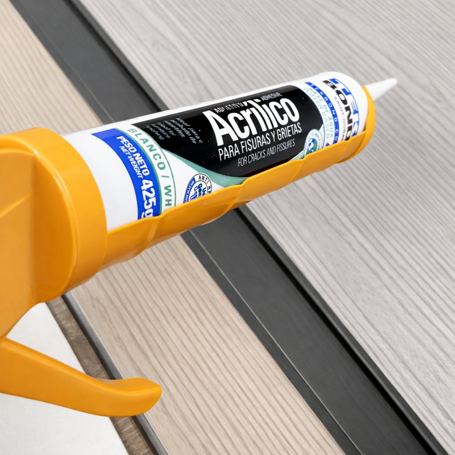 Adhesivo Acrílico | Fisuras y Grietas | Tek Bond - Almacora
