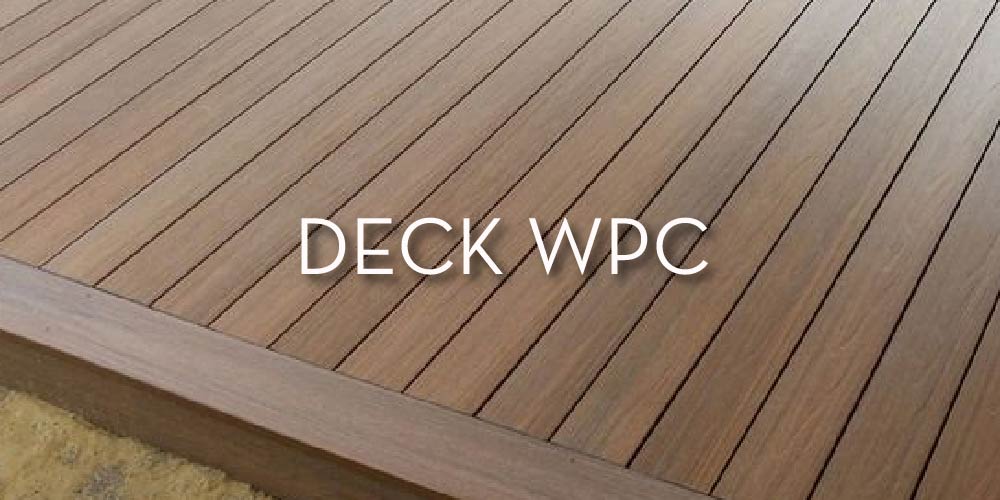 Piso Deck en WPC almacora