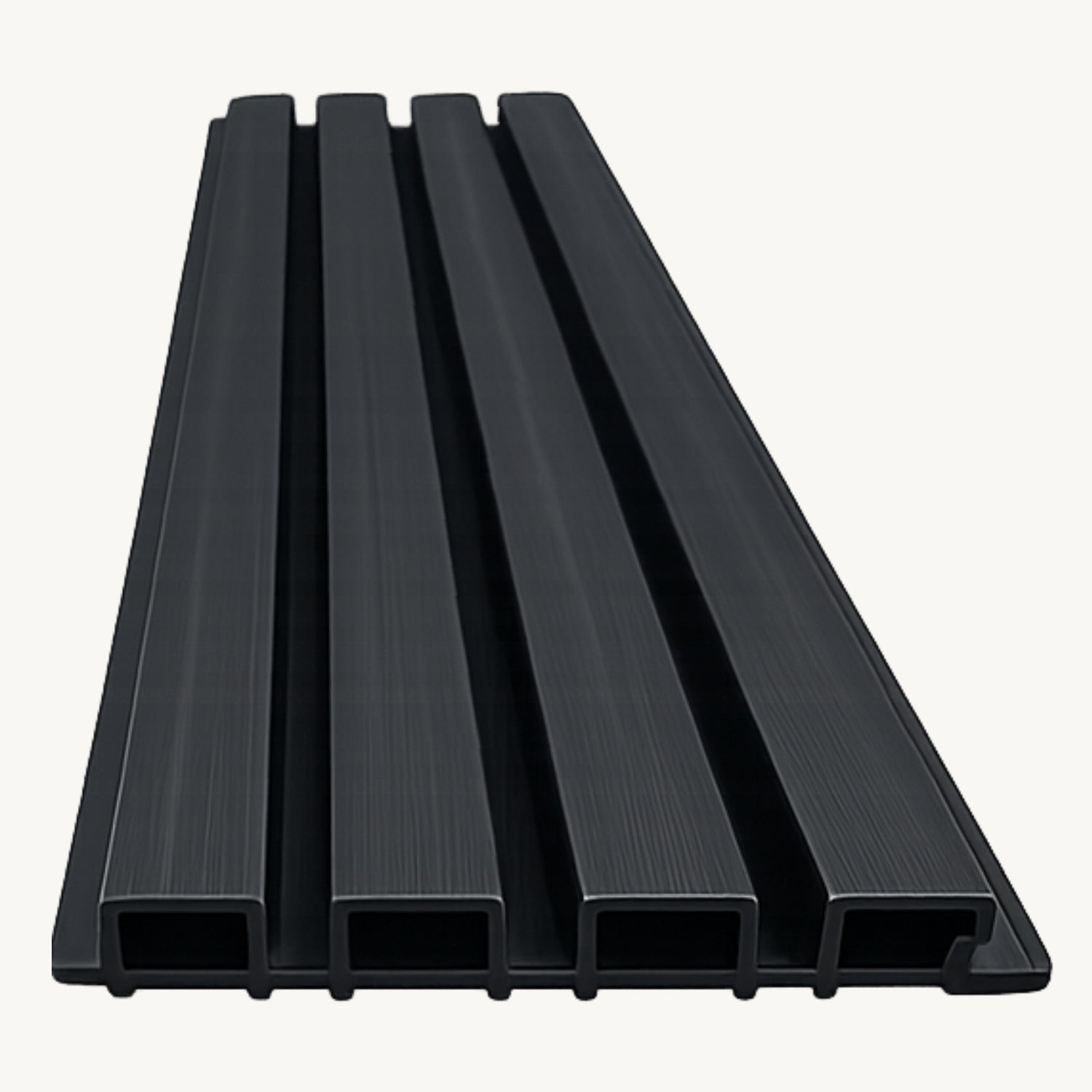 Panel Távola WPC Exterior | Revestimiento Negro | Almacora - Almacora